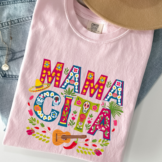 Mamacita Tee – Comfort Colors® Fiesta Mom Shirt