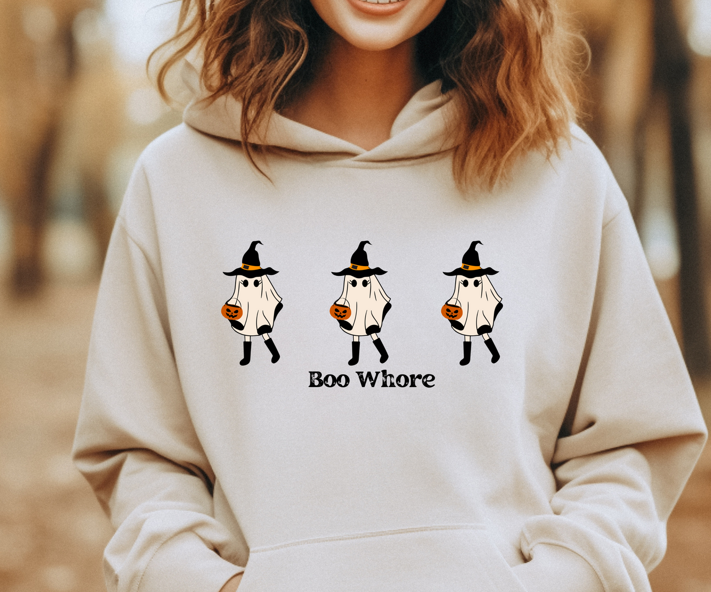 Boo Whore | Funny Halloween Shirt, Sweatshirt, or Hoodie